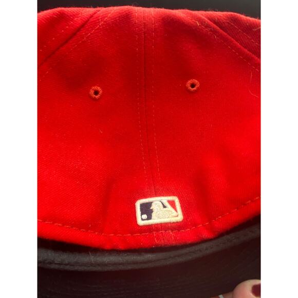 New Era 59Fifty On Field Cap Size 7 St Louis Cardinals Baseball MLB Hat USA Made - Picture 2 of 3